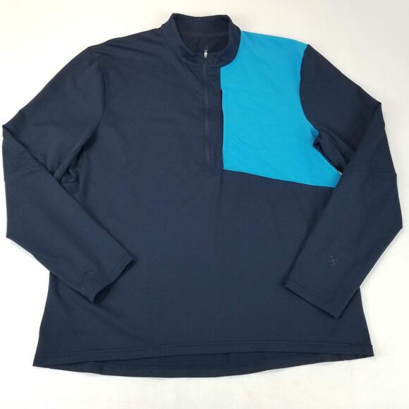 lululemon athletica Other - Lululemon x Mr Porter Mens XXL 2XL Division 1/2 Zip Pullover Blue M3AR5S